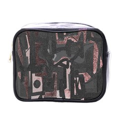 Abstract Art Mini Toiletries Bags by ValentinaDesign