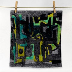 Abstract Art Face Towel by ValentinaDesign