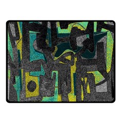 Abstract Art Fleece Blanket (small) by ValentinaDesign