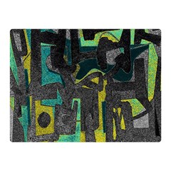 Abstract Art Double Sided Flano Blanket (mini)  by ValentinaDesign