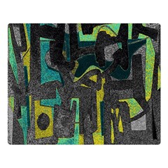 Abstract Art Double Sided Flano Blanket (large)  by ValentinaDesign