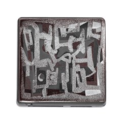 Abstract Art Memory Card Reader (square) by ValentinaDesign