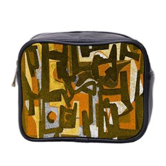 Abstract Art Mini Toiletries Bag 2-side by ValentinaDesign