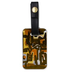 Abstract Art Luggage Tags (one Side)  by ValentinaDesign