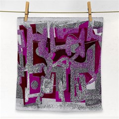 Abstract Art Face Towel by ValentinaDesign