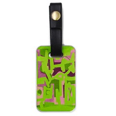 Abstract Art Luggage Tags (one Side)  by ValentinaDesign