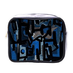 Abstract Art Mini Toiletries Bags by ValentinaDesign