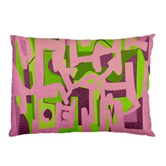 Abstract Art Pillow Case (two Sides) by ValentinaDesign