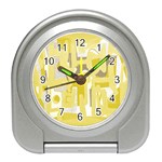 Abstract art Travel Alarm Clocks Front