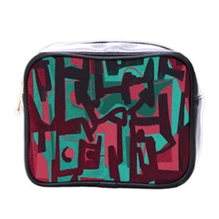 Abstract Art Mini Toiletries Bags by ValentinaDesign