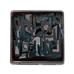 Abstract Art Memory Card Reader (square) by ValentinaDesign