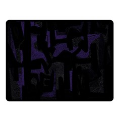 Abstract Art Double Sided Fleece Blanket (small) 