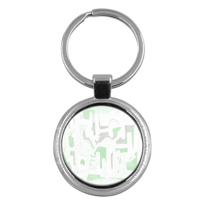 Abstract art Key Chains (Round) 