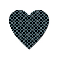 Pattern Heart Magnet