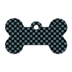 Pattern Dog Tag Bone (Two Sides)