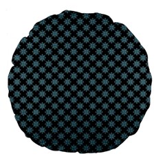 Pattern Large 18  Premium Flano Round Cushions