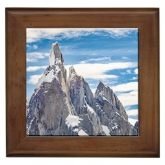 Cerro Torre Parque Nacional Los Glaciares  Argentina Framed Tiles by dflcprints