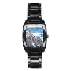 Cerro Torre Parque Nacional Los Glaciares  Argentina Stainless Steel Barrel Watch by dflcprints