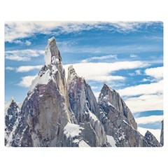 Cerro Torre Parque Nacional Los Glaciares  Argentina Double Sided Flano Blanket (medium)  by dflcprints