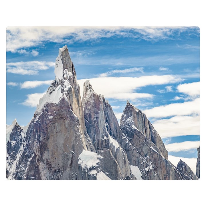 Cerro Torre Parque Nacional Los Glaciares  Argentina Double Sided Flano Blanket (Medium) 