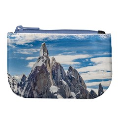 Cerro Torre Parque Nacional Los Glaciares  Argentina Large Coin Purse by dflcprints