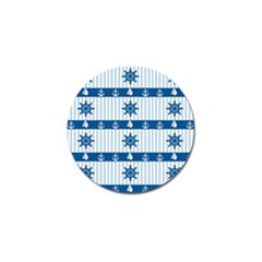 Sea Pattern Golf Ball Marker by Valentinaart