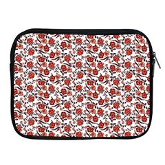 Roses Pattern Apple Ipad 2/3/4 Zipper Cases by Valentinaart