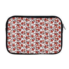 Roses Pattern Apple Macbook Pro 17  Zipper Case by Valentinaart