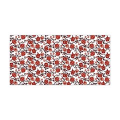 Roses Pattern Yoga Headband by Valentinaart