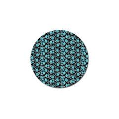 Roses pattern Golf Ball Marker