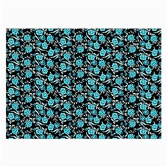 Roses pattern Large Glasses Cloth