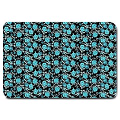 Roses pattern Large Doormat 