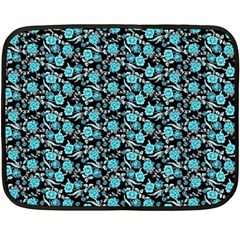 Roses pattern Double Sided Fleece Blanket (Mini) 