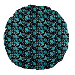 Roses pattern Large 18  Premium Round Cushions