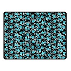 Roses pattern Double Sided Fleece Blanket (Small) 