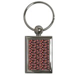 Roses pattern Key Chains (Rectangle)  Front