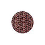 Roses pattern Golf Ball Marker (10 pack) Front