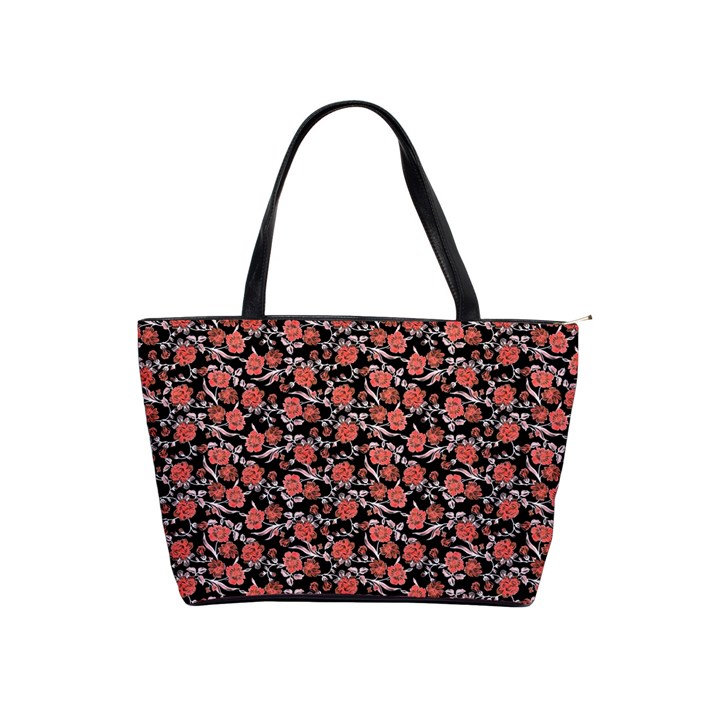 Roses pattern Shoulder Handbags