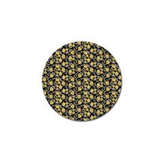 Roses Pattern Golf Ball Marker (4 Pack) by Valentinaart