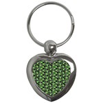 Roses pattern Key Chains (Heart)  Front