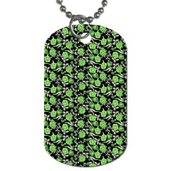 Roses Pattern Dog Tag (one Side) by Valentinaart