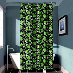 Roses Pattern Shower Curtain 36  X 72  (stall)  by Valentinaart