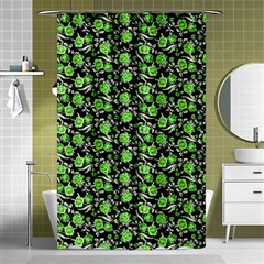 Roses Pattern Shower Curtain 48  X 72  (small)  by Valentinaart