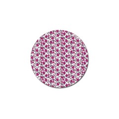 Roses Pattern Golf Ball Marker (4 Pack) by Valentinaart