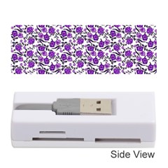 Roses Pattern Memory Card Reader (stick)  by Valentinaart