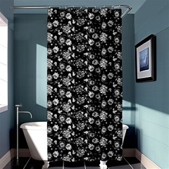 Roses Pattern Shower Curtain 36  X 72  (stall)  by Valentinaart