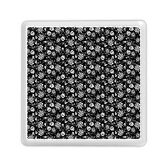 Roses Pattern Memory Card Reader (square)  by Valentinaart