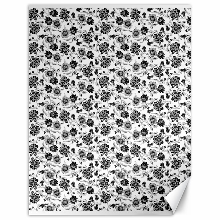 Roses pattern Canvas 12  x 16  