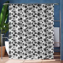 Roses Pattern Shower Curtain 60  X 72  (medium)  by Valentinaart