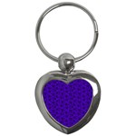 Roses pattern Key Chains (Heart)  Front